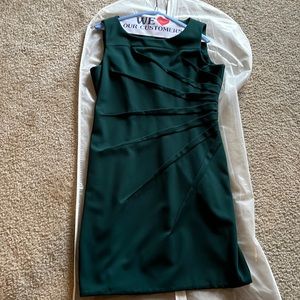 Calvin Klein size 12 forest green dress